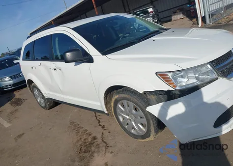 2017 Dodge Journey Se из США, поврежденный, VIN 3C4PDCAB5HT676611